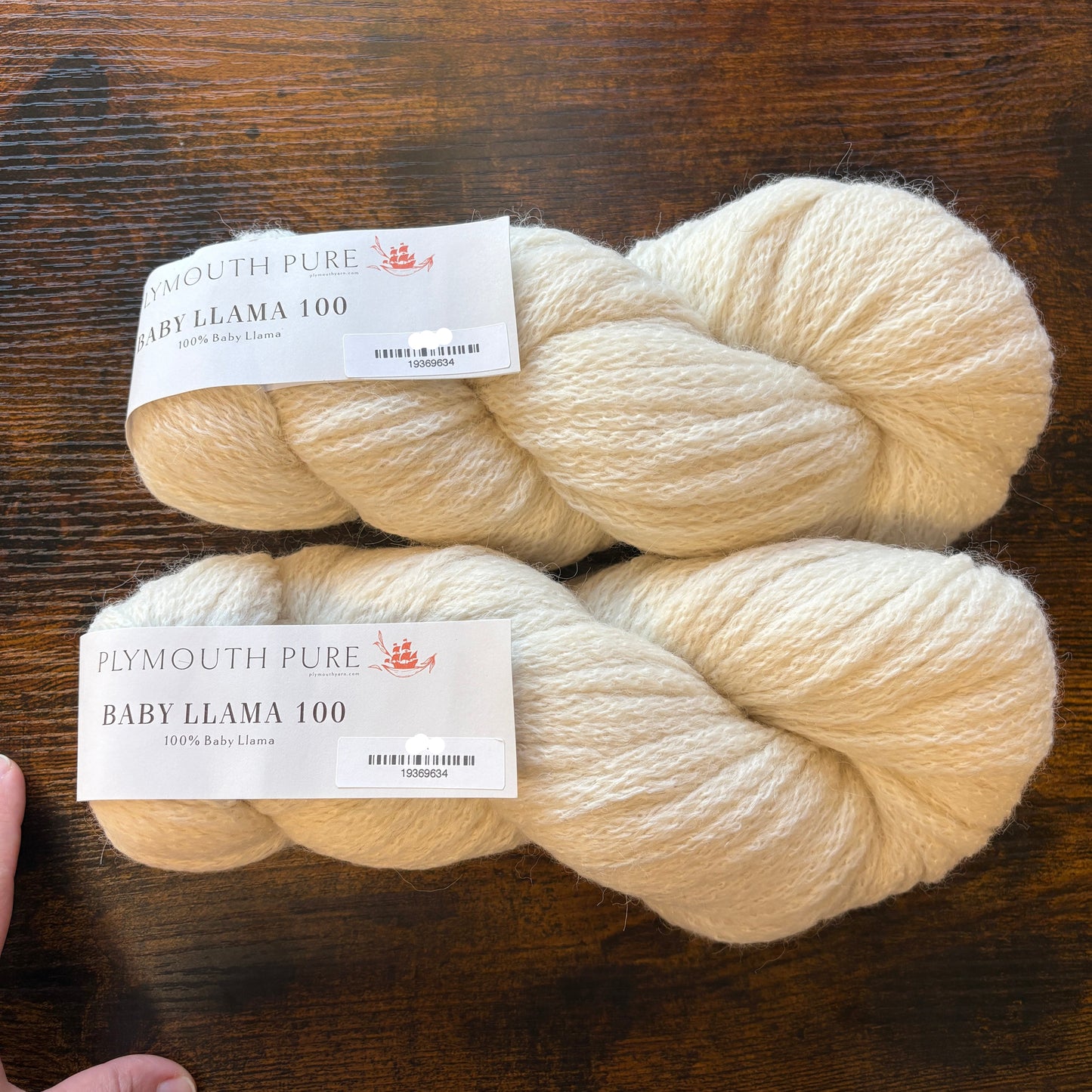 Plymouth Yarns - Baby Llama 100 - 100% Baby Llama - Natural - 100