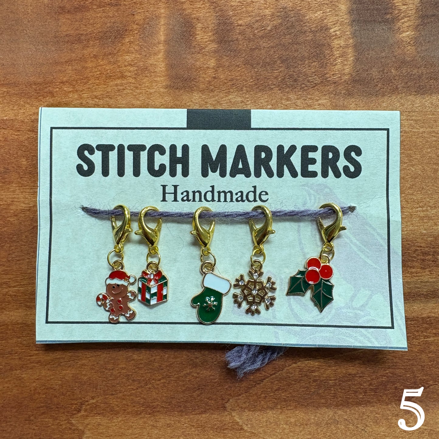 Stitch Markers - Ravin Sekai Designs - Seasonal - Halloween / Autumn / Christmas / Fall