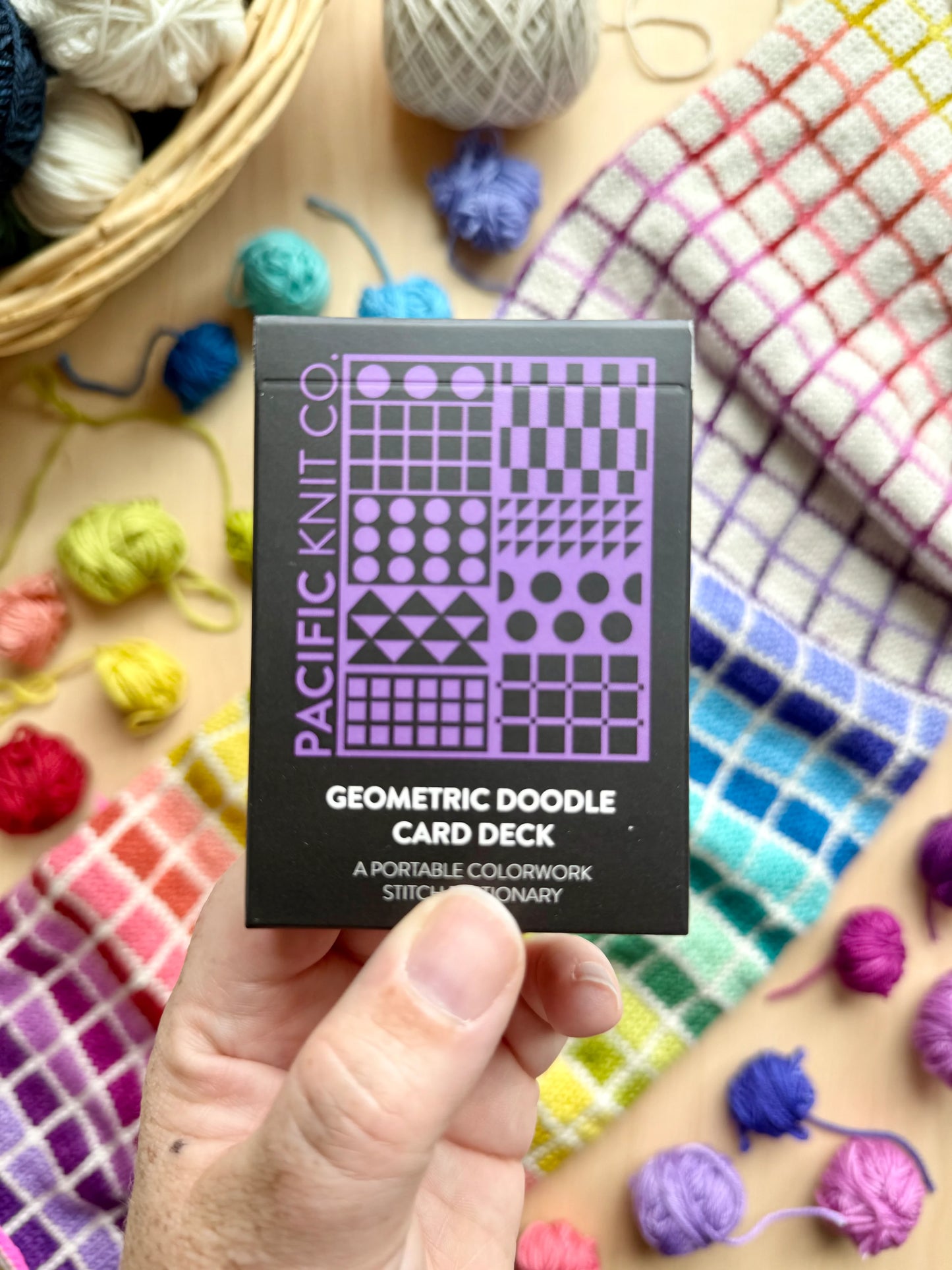 Pacific Knit Co. Geometric Doodle Card Deck
