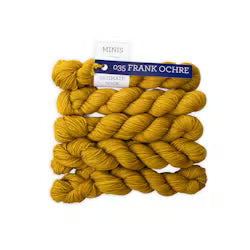 Malabrigo Ultimate Sock Minis - 75% Superwash Merino/25% Nylon - Frank Ochre - 035