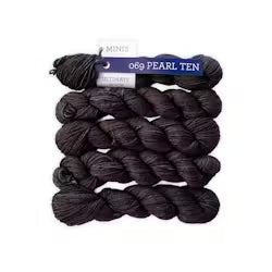 Malabrigo Ultimate Sock Minis - 75% Superwash Merino/25% Nylon - Pearl Ten - 069