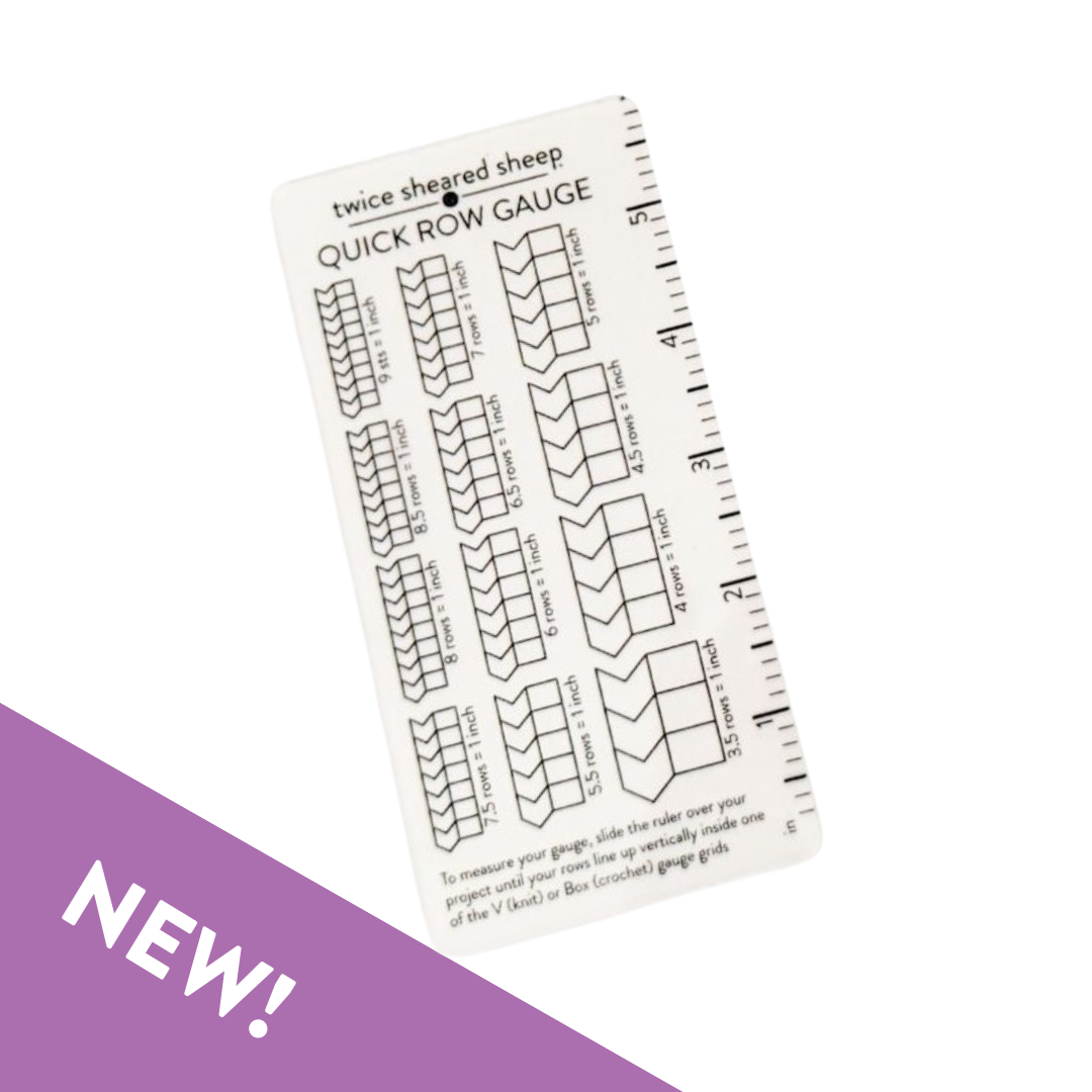 Twice Sheared Sheep - Quick Row Gauge Ruler
