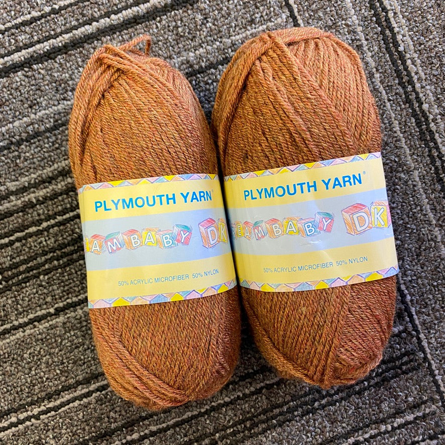 Plymouth Yarn Dream DK-50% Acrylic Microfiber/50% Nylon-Burnished Heather 174