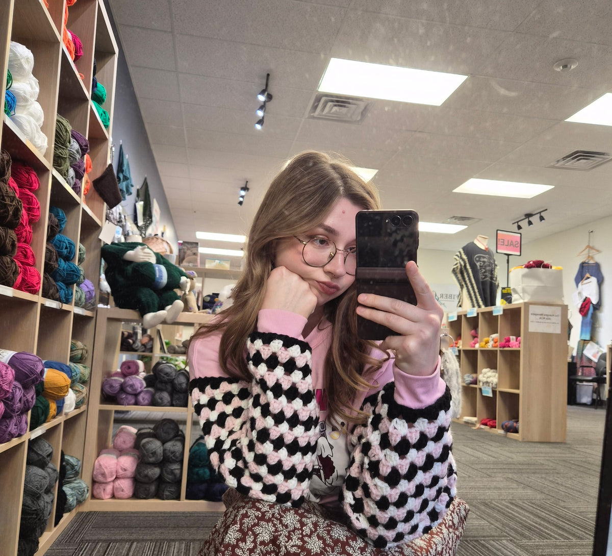 Up-Cycle Crochet Hoodie Class