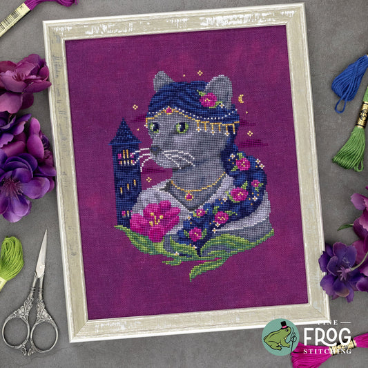 Fine Frog Stitching - Purrsinette - Counted Cross Stitch