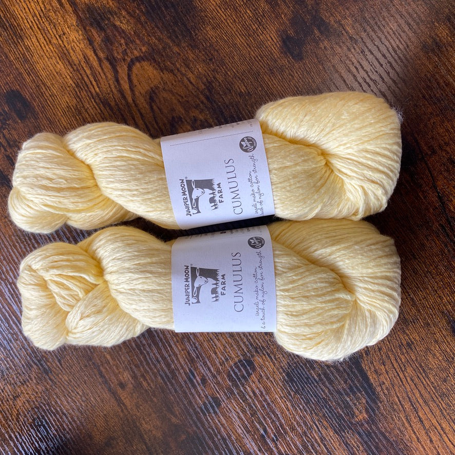 Juniper Moon Farm Cumulus -94% Cotton/6% Nylon - Lemon Iris - 70