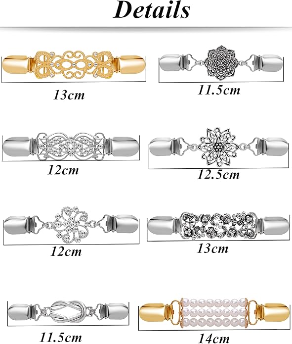 Vintage Sweater Shawl Clips