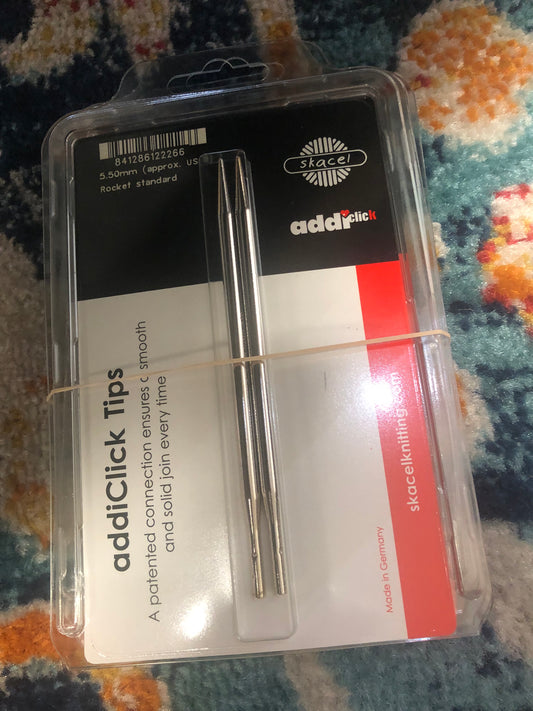 AddiClick Tips - US9 - 5.5mm - Rocket standard