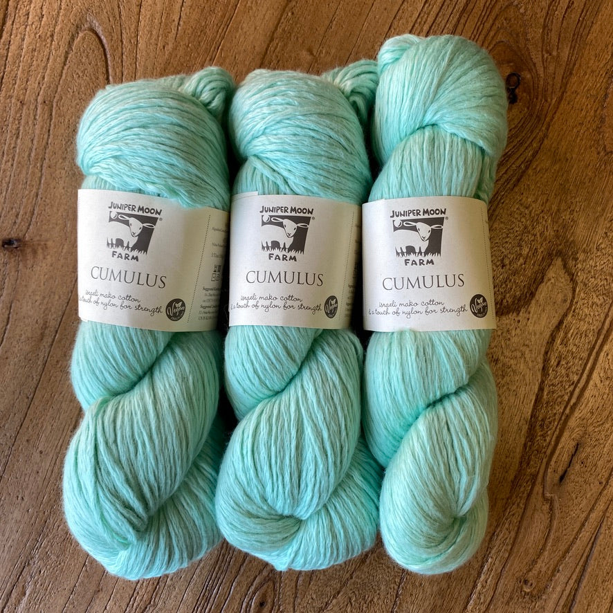 Juniper Moon Farm Cumulus - 94% Cotton/6% Nylon - Seafoam - 42