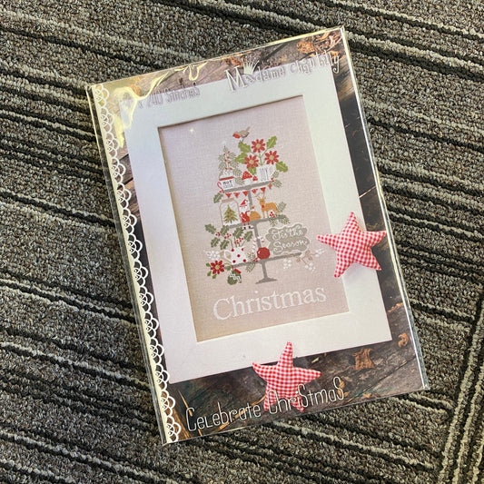 Cross stitch pattern - Celebrate Christmas - Madame Chantilly