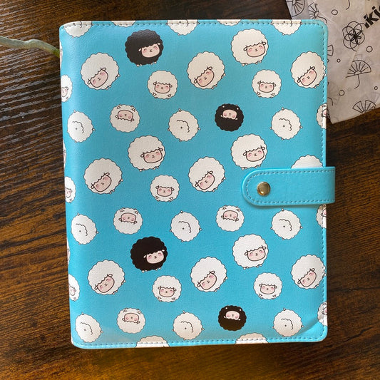 Twice Sheared Sheep - Chubby Sheep Project Journal Planner for Knitters & Crocheters