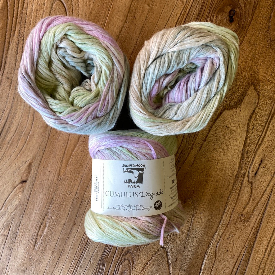 Juniper Moon Farm Cumulus Degrade' - 94% Cotton/6% Nylon - Dewberry Lane - 420