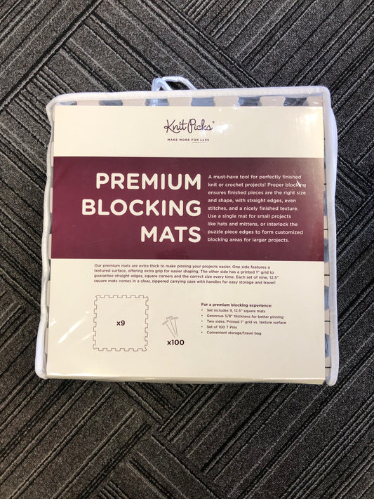 Premium Knitting Blocking Mats