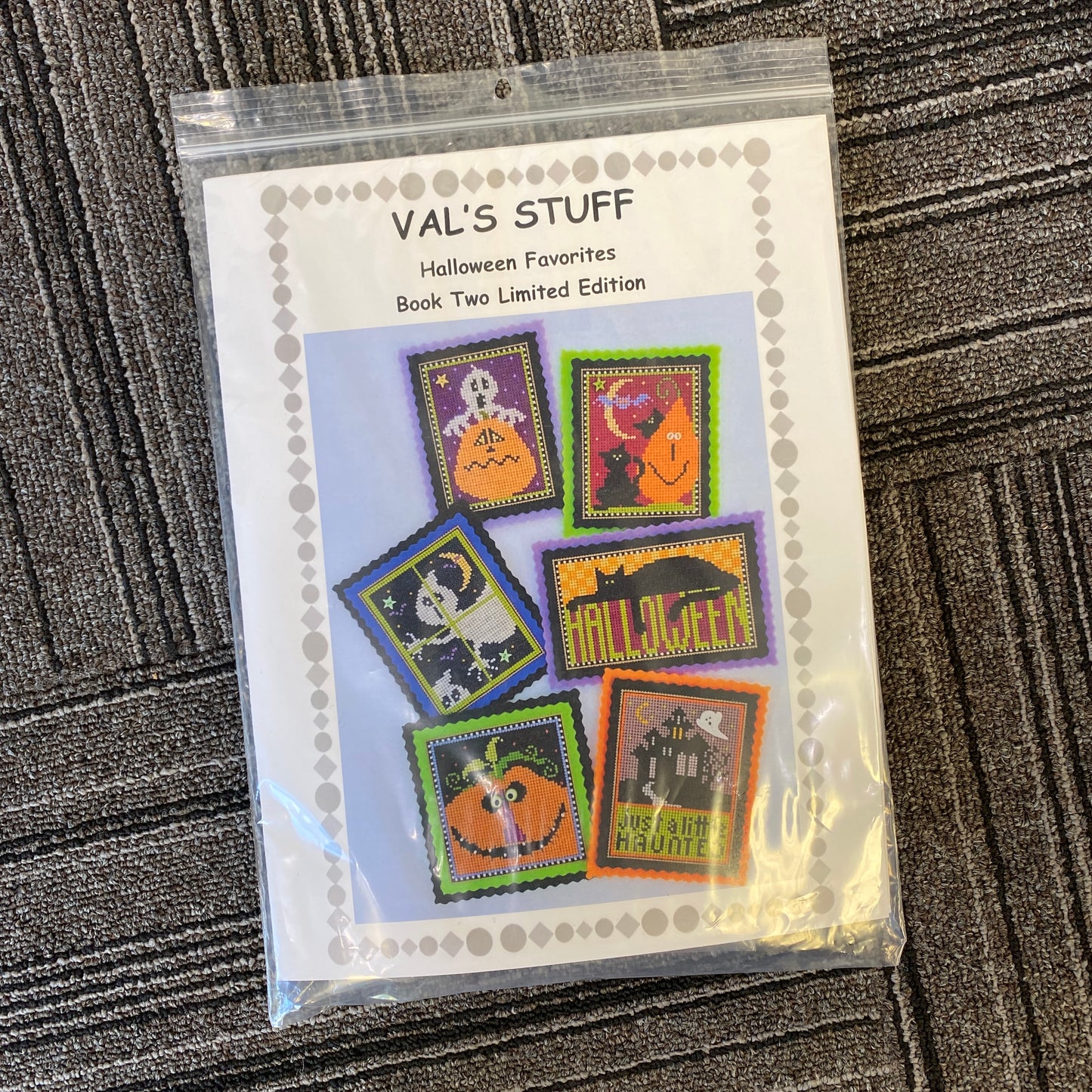 Cross Stitch Kits - Val's Stuff - Halloween Favorites - Book 2 Limited Edition