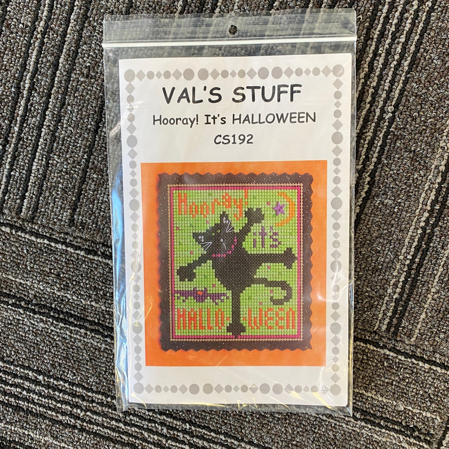 Cross Stitch Kits - Val's Stuff - Hooray! It's Halloween