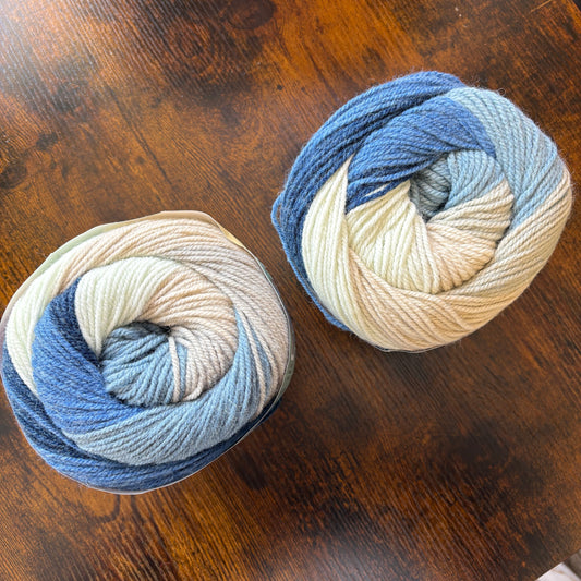 Plymouth Yarn - Hot Cakes - 75% Acrylic/25% Wool - Denim Mix - 4