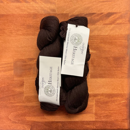 Cascade Yarns Heritage -  Bark - 75% Superwash Merino 25% Nylon 5609