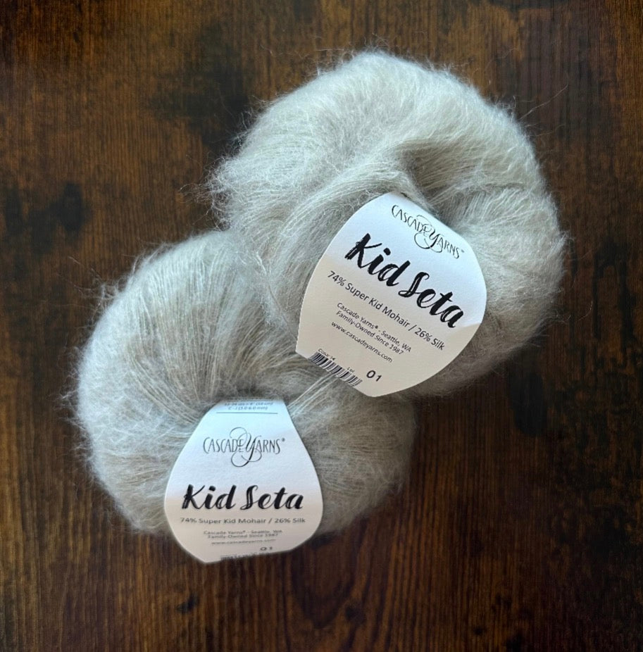 Cascade Yarns - Kid Seta - 74% Super Kid Mohair/26% Silk
