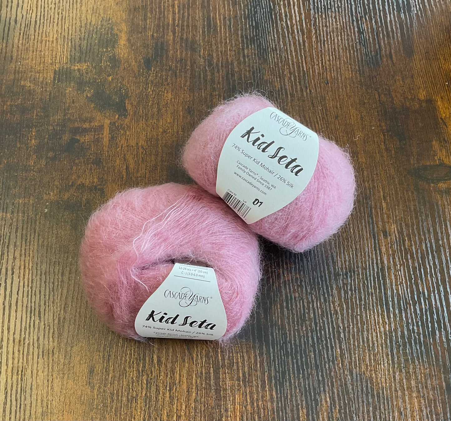 Cascade Yarns - Kid Seta - 74% Super Kid Mohair/26% Silk