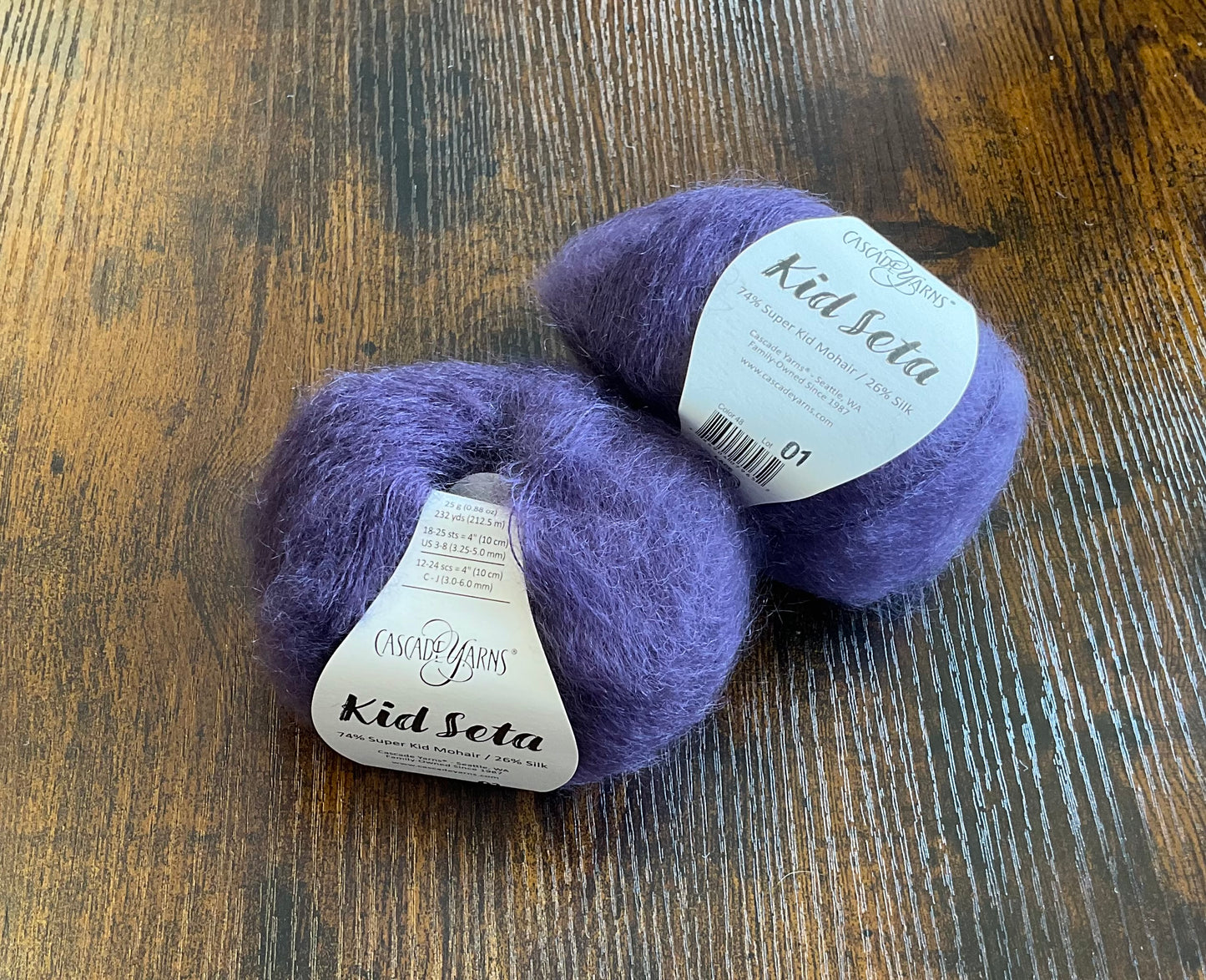 Cascade Yarns - Kid Seta - 74% Super Kid Mohair/26% Silk