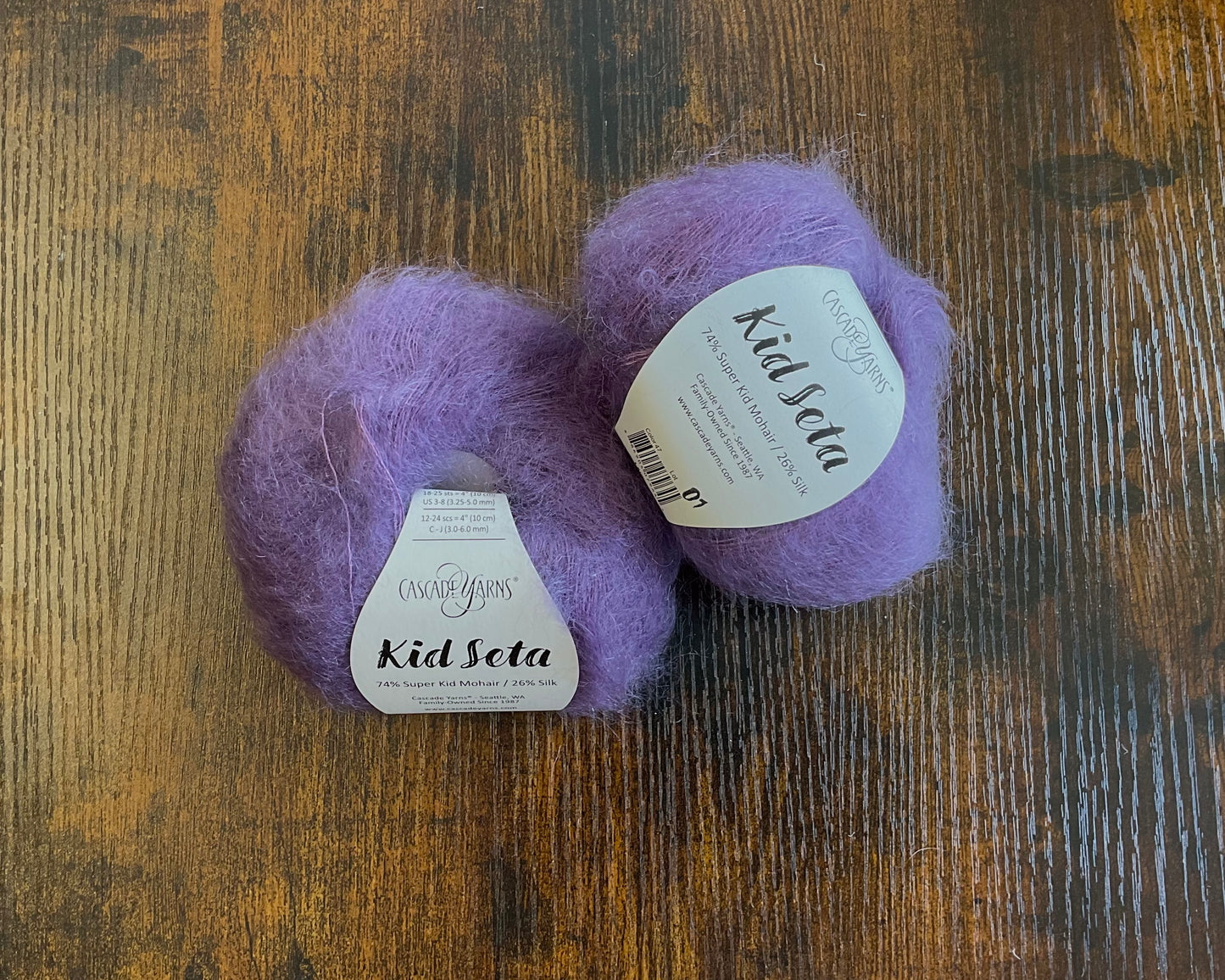 Cascade Yarns - Kid Seta - 74% Super Kid Mohair/26% Silk