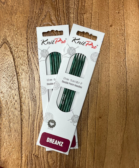 Knit Pro Dreamz - Double Pointed Needles - US 4 (3.5 mm) - 6”