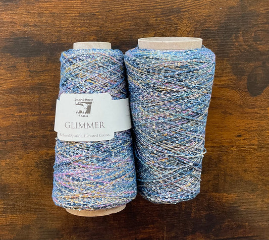 Juniper Moon - Glimmer - Sport Weight - Sapphire 06