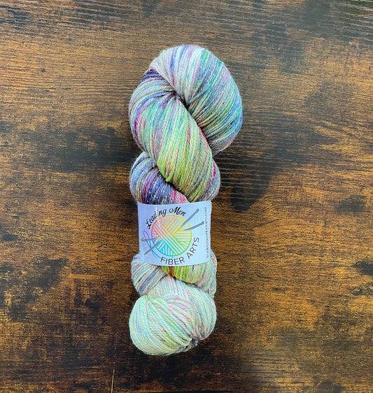 Leading Men Fiber Arts - Longstocking Sparkle Sock