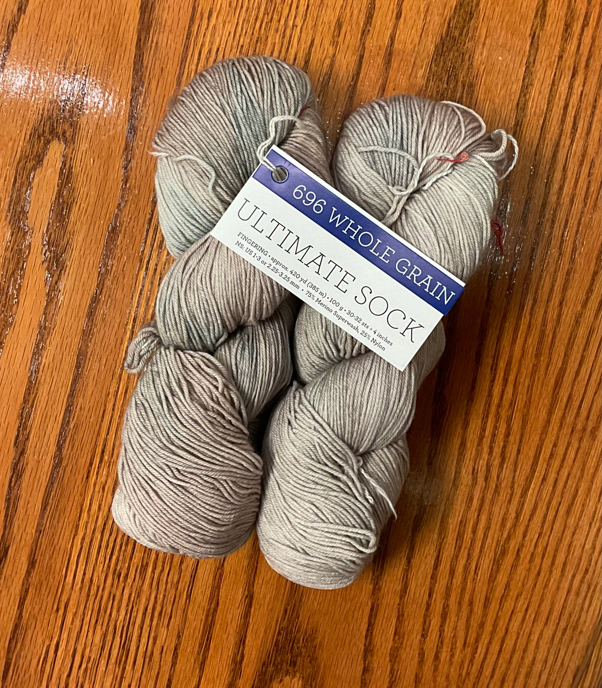 Malabrigo - Ultimate Sock - Whole Grain - 696  - 75% Superwash Merino/25% Nylon - Fingering
