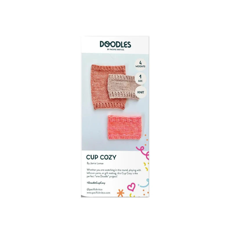 Pacific Knit Company - Doodles Cup Cozy