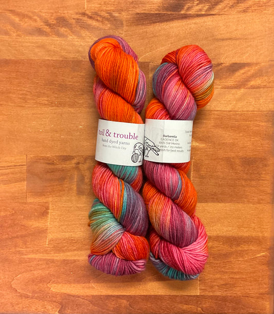 Toil & Trouble Yarns - Cadence DK - 100% SW Merino - Barbarella