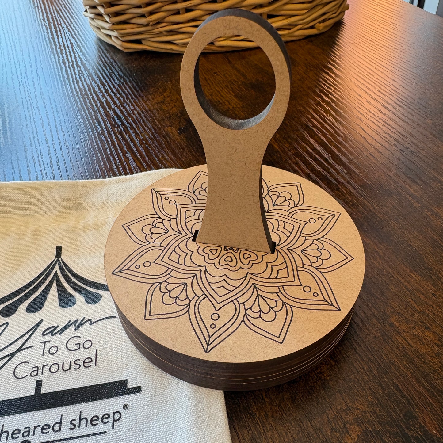 Twice Sheared Sheep - Mandala Yarn to Go Carousel