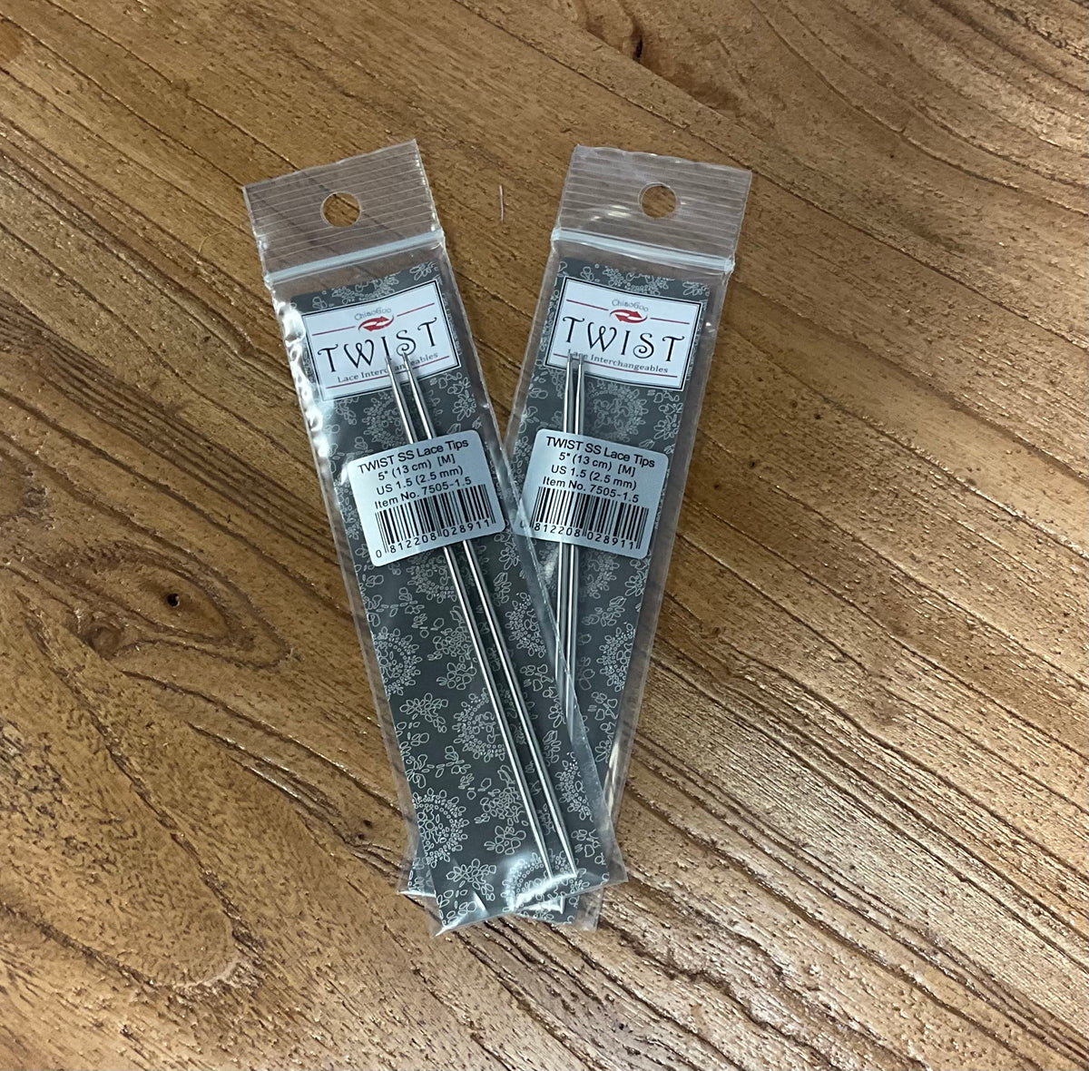 ChiaoGoo Twist 5" Interchangeable US 1.5 (2.5mm) Needles [M]