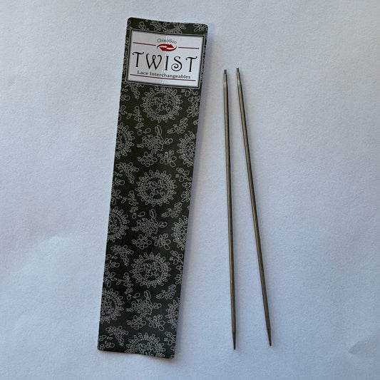 ChiaoGoo Twist 5" Interchangeable US 0 (2mm) Needles