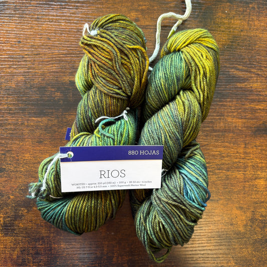 Malabrigo Rios - 100% Superwash Merino - Hojas - 880