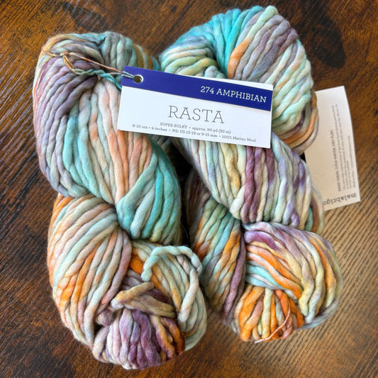 Malabrigo - Rasta - 274 Amphibian - Merino Wool - Super Bulky