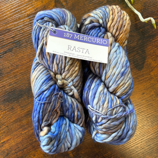 Malabrigo - Rasta - 187 Mercurio - Merino Wool - Super Bulky
