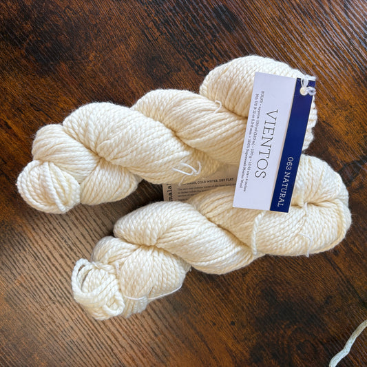 Malabrigo - Vientos - 100% Superwash Merino - Natural - 063