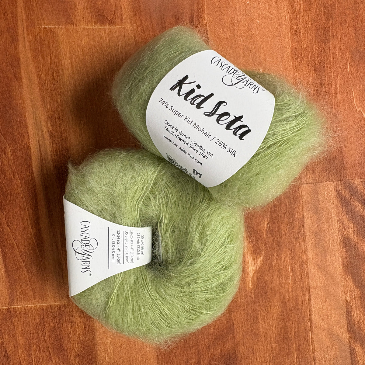 Cascade Yarns - Kid Seta - 74% Super Kid Mohair/26% Silk