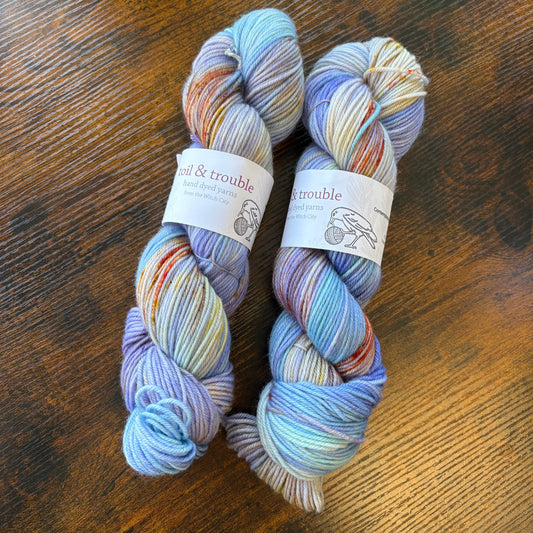 Toil & Trouble Yarns -Contemplating the Immortality of the Crab Cadence DK