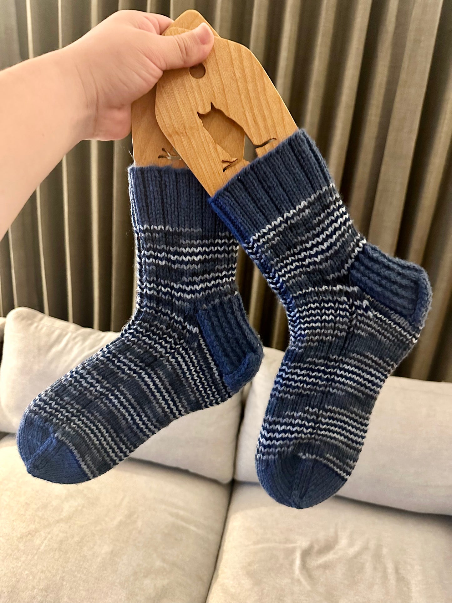 Cedar Cabin Slipper Sock Class