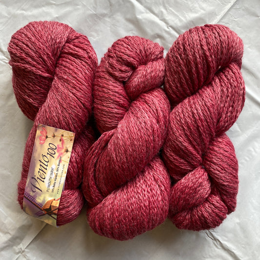 Plymouth Yarn Viento 100, 70% Baby Alpaca, 30% Bamboo,  Burgundy