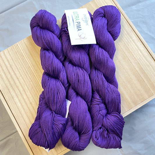 Cascade Yarns Ultra Pima - 100% Pima Cotton Regal 3708