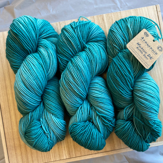 Araucania Yarns Huasco DK Kettle Dyes - Jade -75% Superwash Merino Wool/25% Nylon