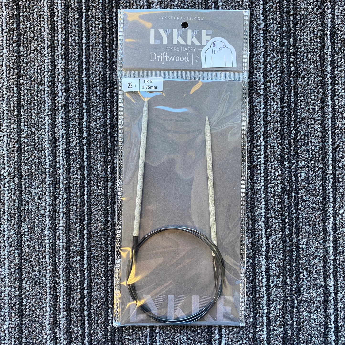 Lykke Driftwood  Wooden Needles US 5 32 In