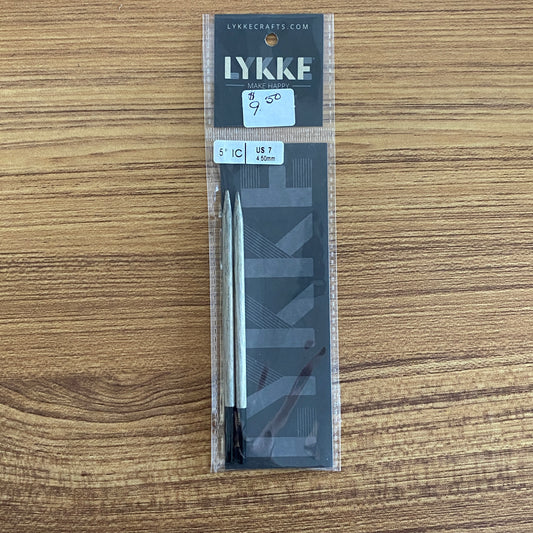 Lykke Driftwood 5" Interchangeable Wooden Needles - US 7 (4.50 mm)