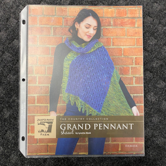 Juniper Moon Farm Grand Pennant Shawl Pattern