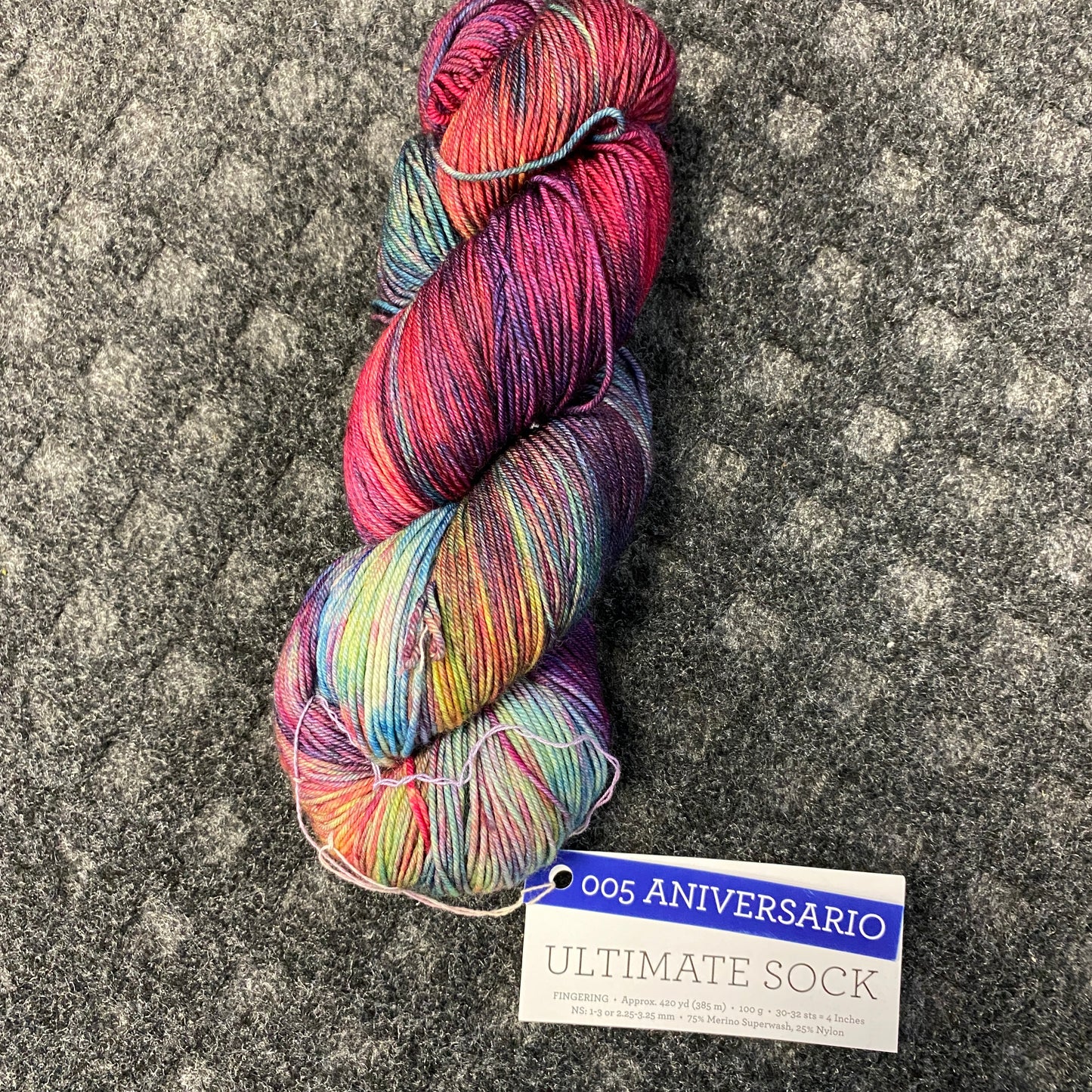 Malabrigo - Ultimate Sock - Aniversario - 75% Superwash Merino/25% Nylon