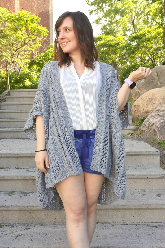 Ravin Sekai Designs - Walkiria Kimono - Knitting Pattern