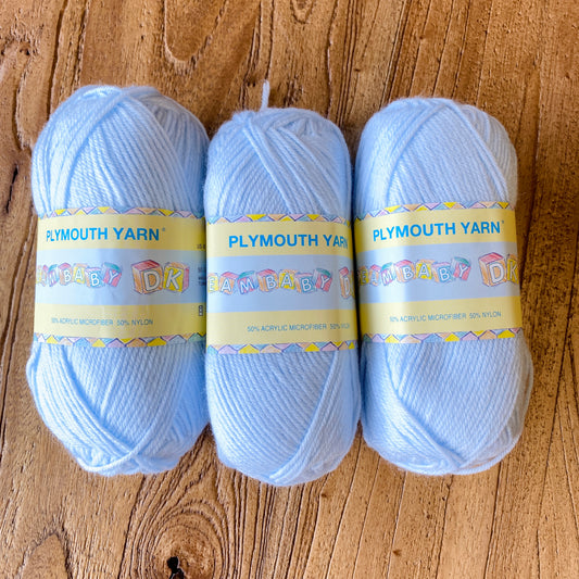 Plymouth Yarn Dream DK Pale Blue 50% Microfiber/50% Nylon